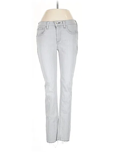 Pre-owned Rag & Bone Jeans In Silver