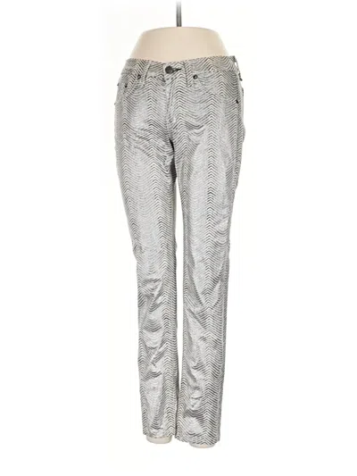 Pre-owned Rag & Bone Jeans In Silver