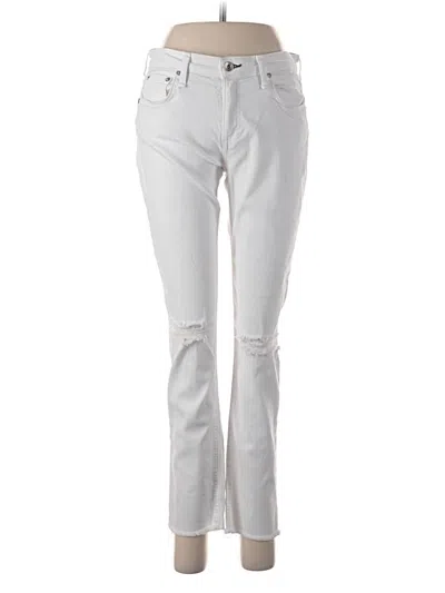 Pre-owned Rag & Bone Jeans In Silver