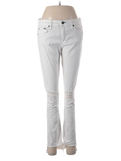 Pre-owned Rag & Bone Jeans In Silver