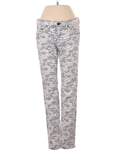 Pre-owned Rag & Bone Jeans In Silver