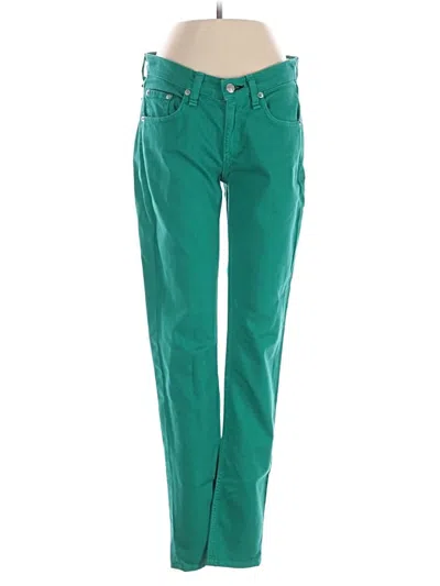 Pre-owned Rag & Bone Jeans In Teal