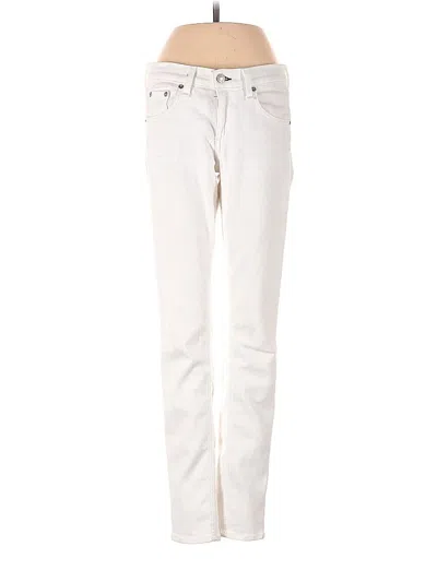 Pre-owned Rag & Bone Jeans In White