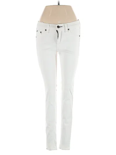 Pre-owned Rag & Bone Jeans In White