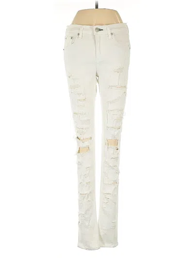 Pre-owned Rag & Bone Jeans In White