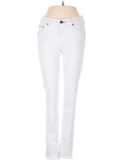 Pre-owned Rag & Bone Jeans In White