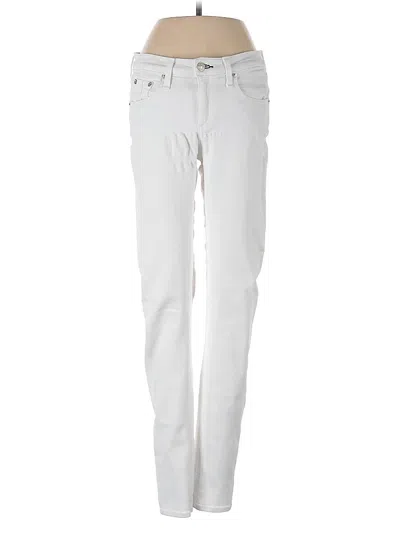 Pre-owned Rag & Bone Jeans In White