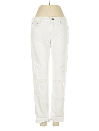 Pre-owned Rag & Bone Jeans In White
