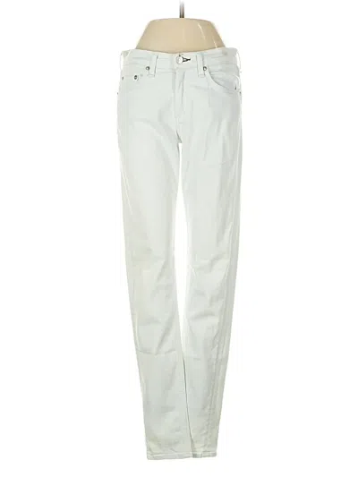 Pre-owned Rag & Bone Jeans In White