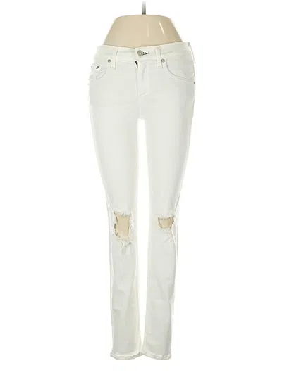 Pre-owned Rag & Bone Jeans In White