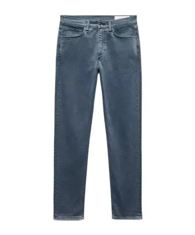 Rag & Bone Jeans With Belt Loops In Blue