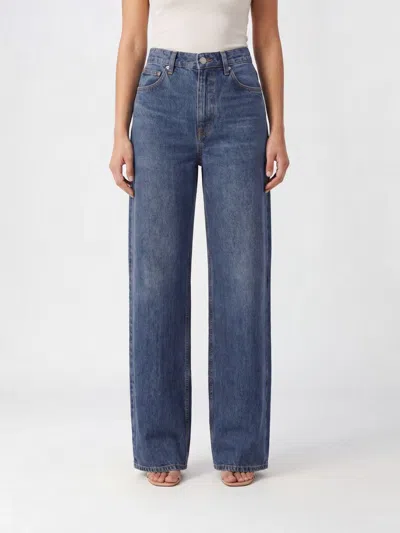 Rag & Bone Jeans Woman Color Blue