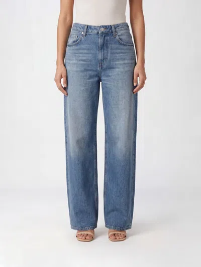 Rag & Bone Jeans Woman Color Blue