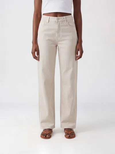 Rag & Bone Rag&bone Jeans Woman In Neutral