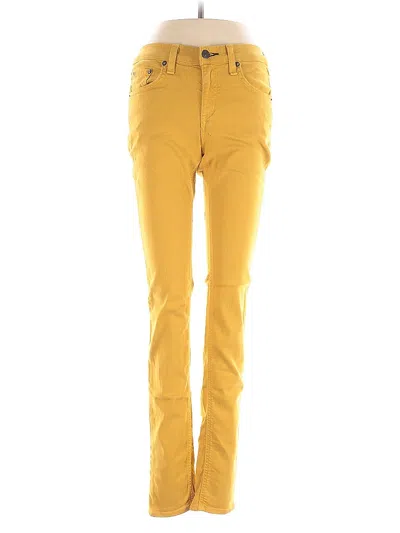 Pre-owned Rag & Bone Jeans In Yellow
