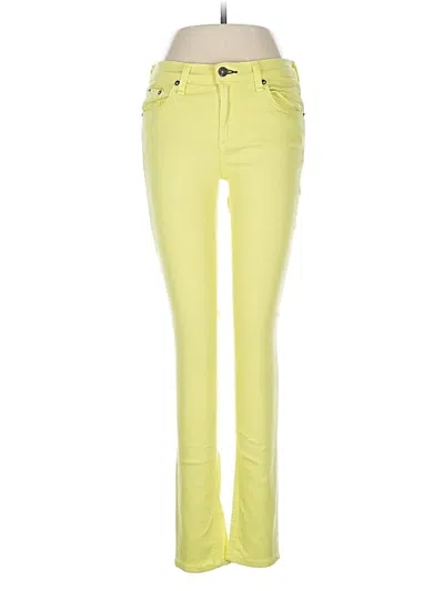 Pre-owned Rag & Bone Jeans In Yellow