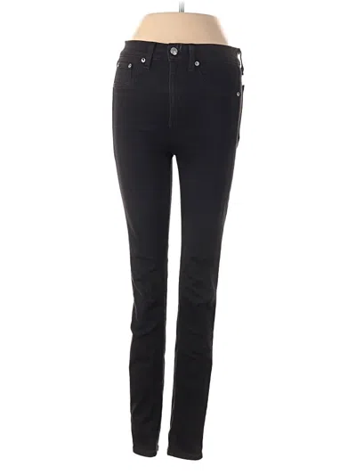 Pre-owned Rag & Bone Jeggings In Black