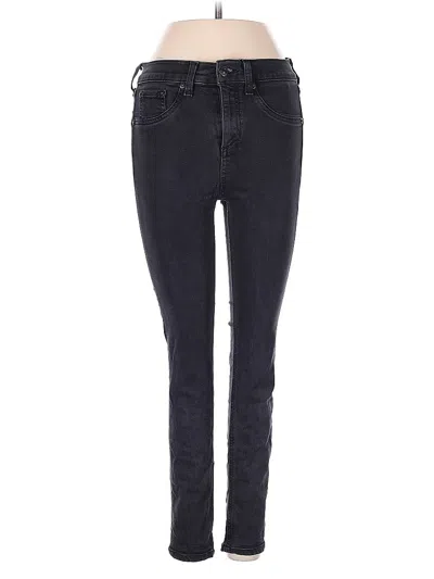 Pre-owned Rag & Bone Jeggings In Black