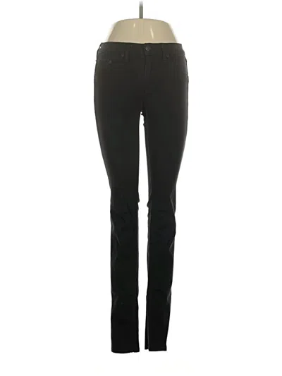 Pre-owned Rag & Bone Jeggings In Black