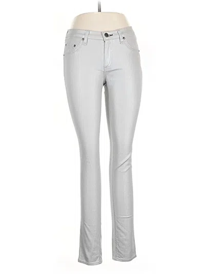 Pre-owned Rag & Bone Jeggings In Silver