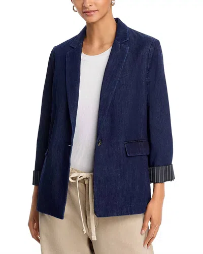 Rag & Bone Jennie Denim Blazer In Indigo In Multi