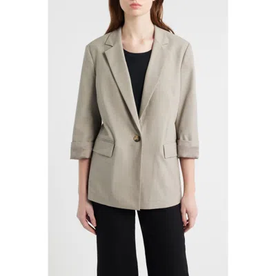 Rag & Bone Jennie Wool Blend Blazer In Neutral