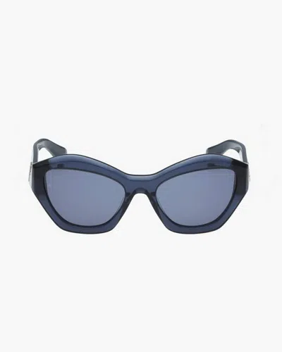 Rag & Bone Jennifer Cat-eye Sunglasses In Blue