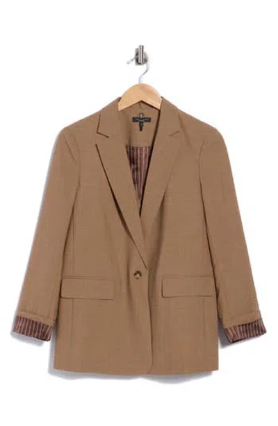 Rag & Bone Jennifer Combo Blazer In Hthcl