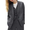 Rag & Bone Striped Combination Suit Jacket