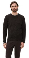 Rag & Bone Jensen Cashmere Rib Crew Brwmt In Brown