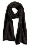Rag & Bone Jensen Cashmere Scarf In Black