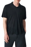 Rag & Bone Johnny Collar Linen Polo