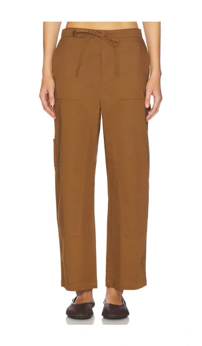 Rag & Bone Jolie Carpenter Pant In Brown