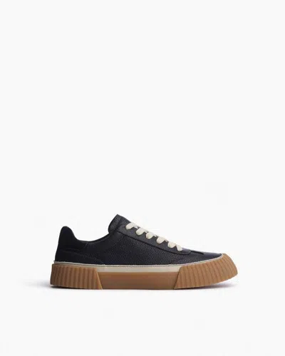 Rag & Bone Jones Leather Sneakers In Black