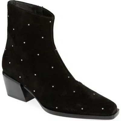 Rag & Bone Joni Block Heel Bootie In Black