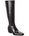 Rag & Bone Joni Leather Knee-high Boot In Black