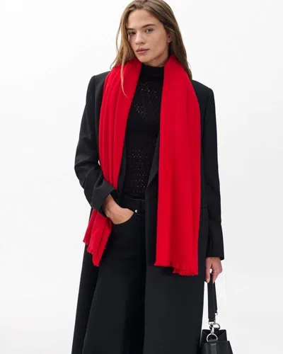 Rag & Bone Joni Wool Scarf In Purple