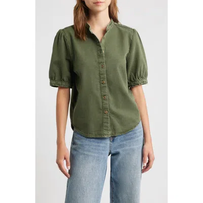 RAG & BONE RAG & BONE JORDAN ULTRA FEATHERWEIGHT SHORT SLEEVE BUTTON-UP SHIRT