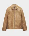Rag & Bone Jordie Faux Leather Jacket In Brown