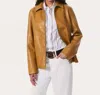 Rag & Bone Jordie Leather Jacket In Camel In Brown