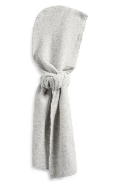 Rag & Bone Jordyn Hooded Scarf In Light Grey