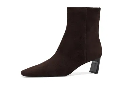 Rag & Bone Kai Ankle Boots Women's Boots Dark Chocolate Suede: Eu 37 (us Womens 7) M In Brown