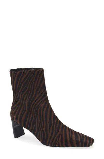 Rag & Bone Kai Genuine Calf Hair Ankle Boot In Brown