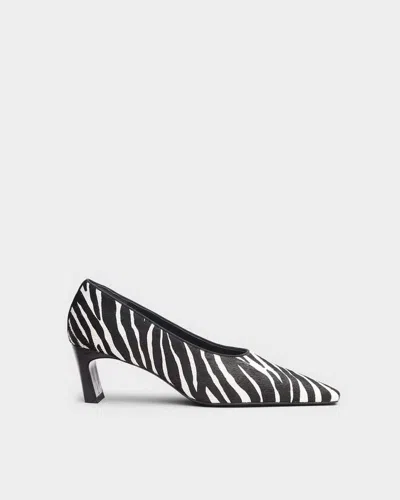 Rag & Bone Kai Zebra Pump In Black