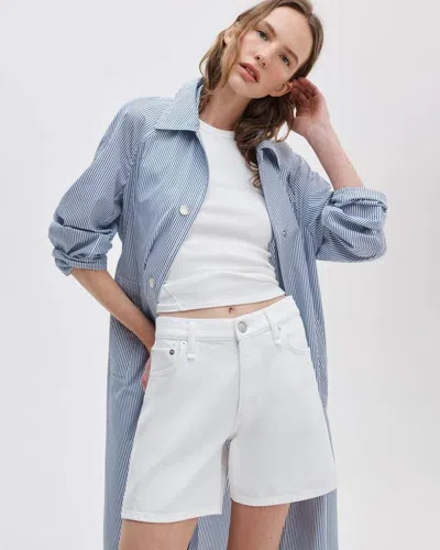 Rag & Bone Kaia Denim Short In White