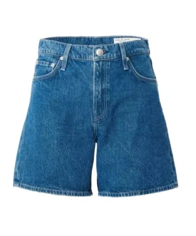 Rag & Bone Kaia Denim Shorts In Blue