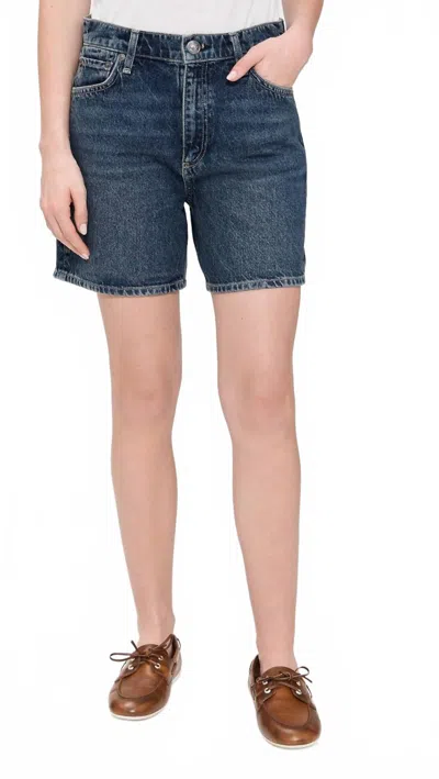 Rag & Bone Kaia Denim Shorts In Adeline In Blue
