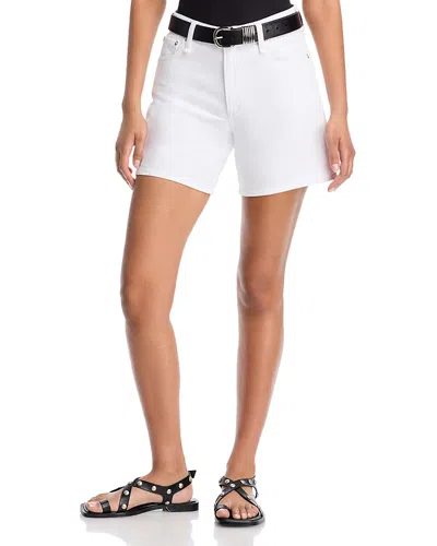 Rag & Bone Kaia High Rise Jean Shorts In White