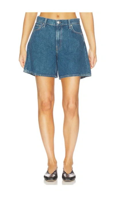 Rag & Bone Kaia Shorts In Blue