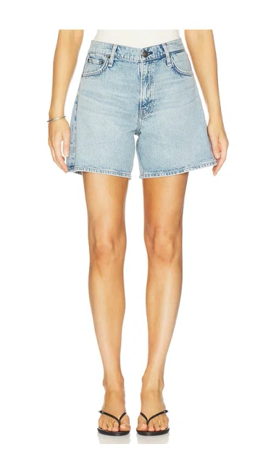 Rag & Bone Kaia Shorts In Blue